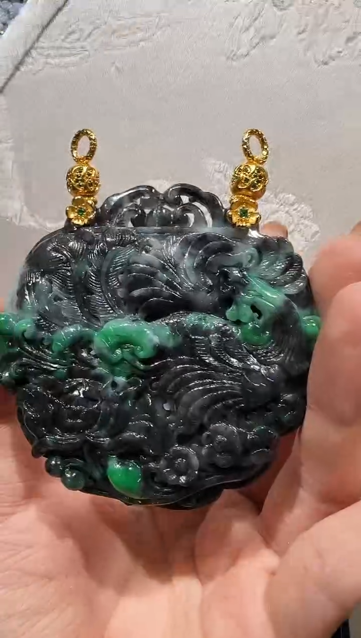 【闪购商品】翡翠颈饰未镶嵌国风