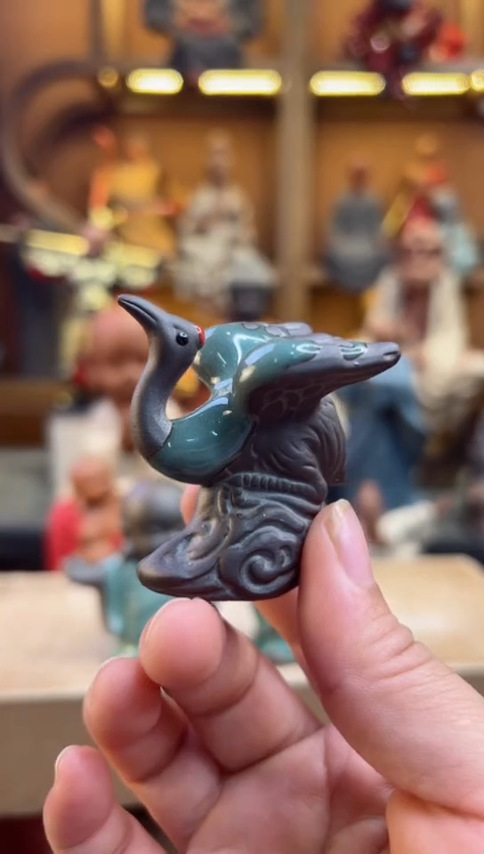 紫砂茶宠器闵茶宠摆件