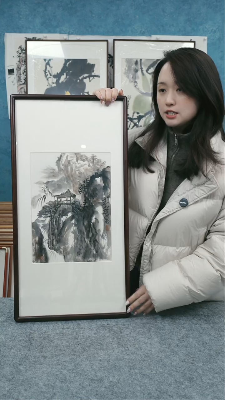 【闪购商品】国画33*66郑志超老师山水