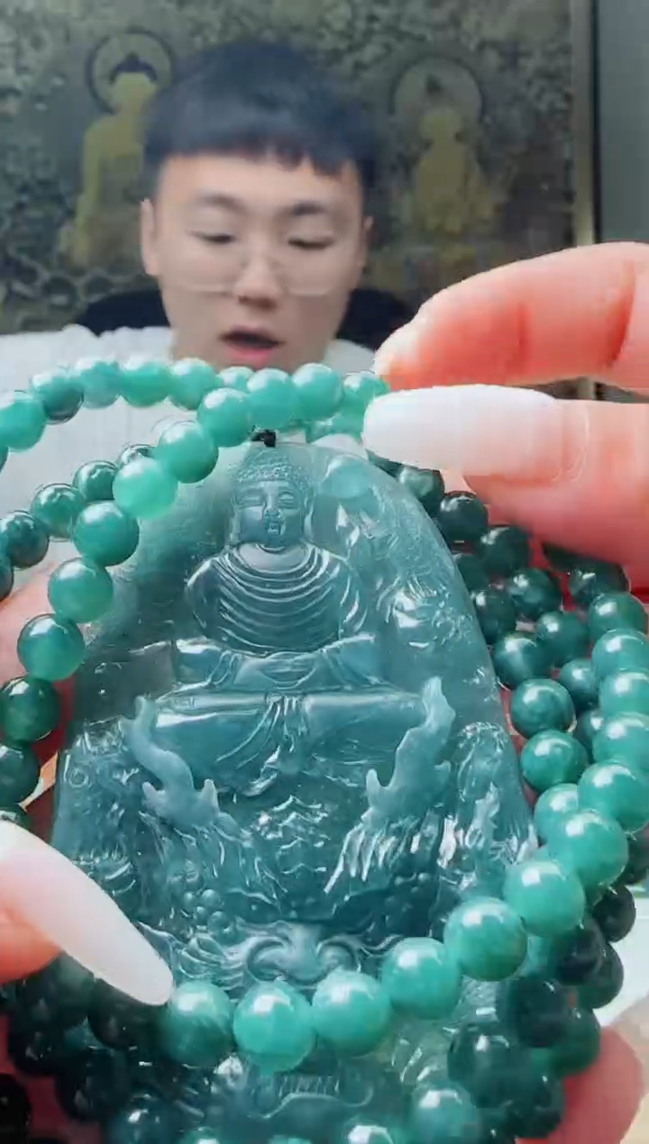 翡翠未镶嵌颈饰1111111111111