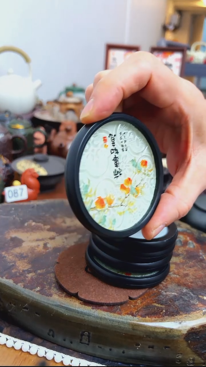   【茶瓷物语】茶垫6个