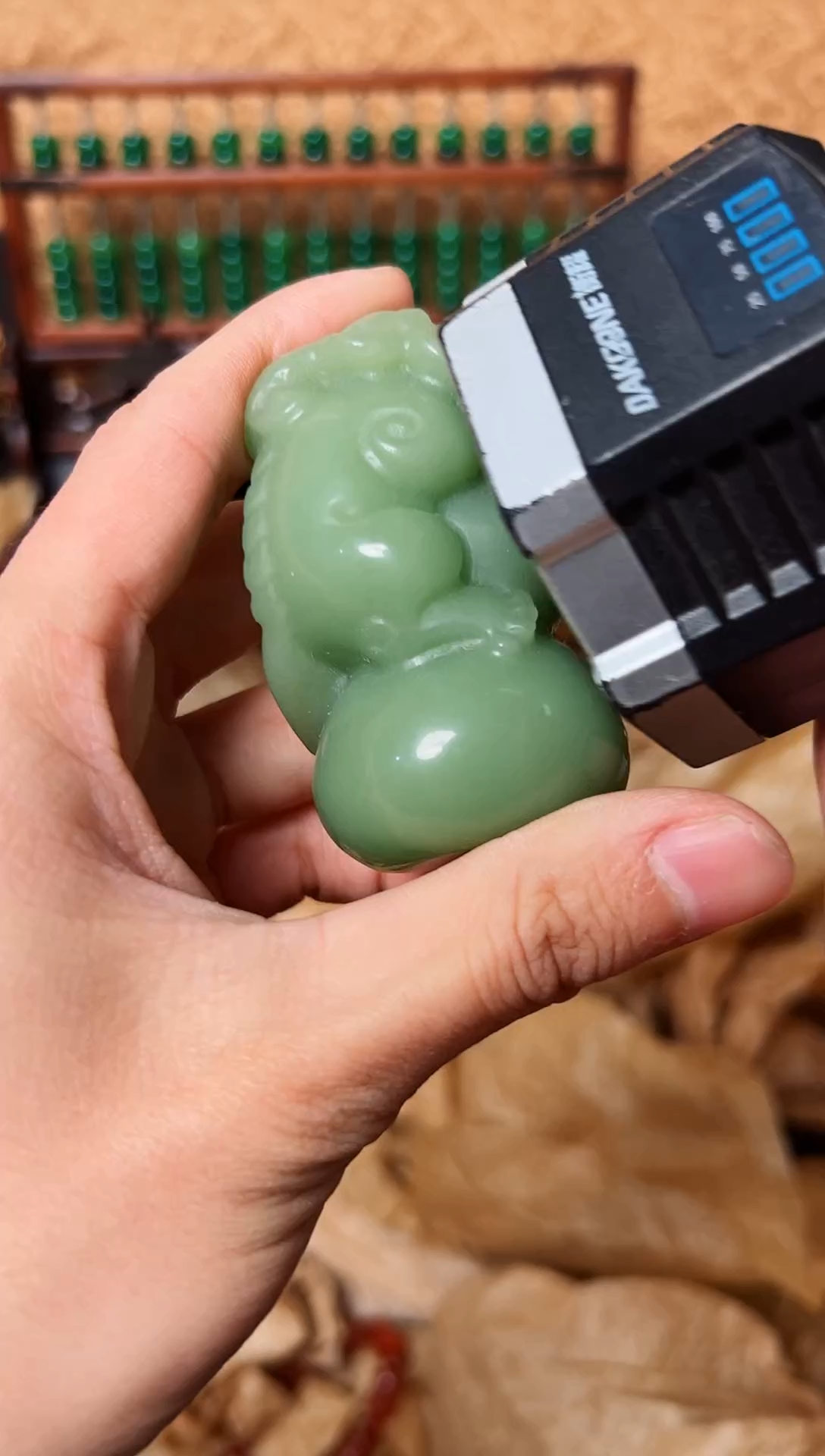 【闪购商品】和田玉挂件未镶嵌好运来直播间专属链接