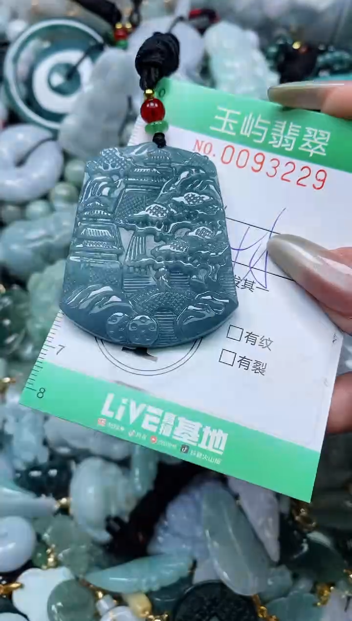 【闪购商品】翡翠颈饰未镶嵌闪购0093229