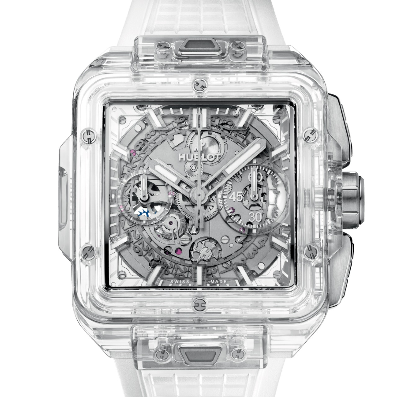 未使用 Hublot/宇舶表 哈奢馆/潮人/宇舶821/42mm/水晶/23年全新
