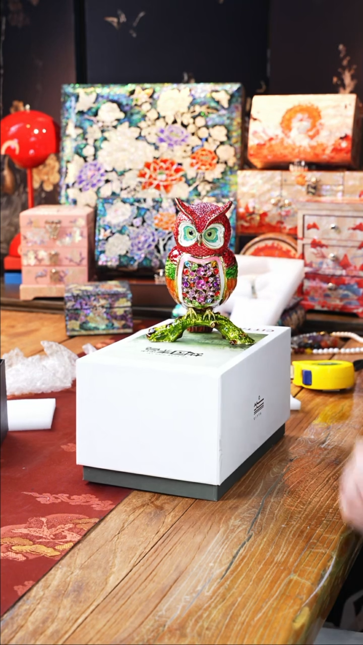 【闪购商品】瓷片豆包儿推荐饰品摆件