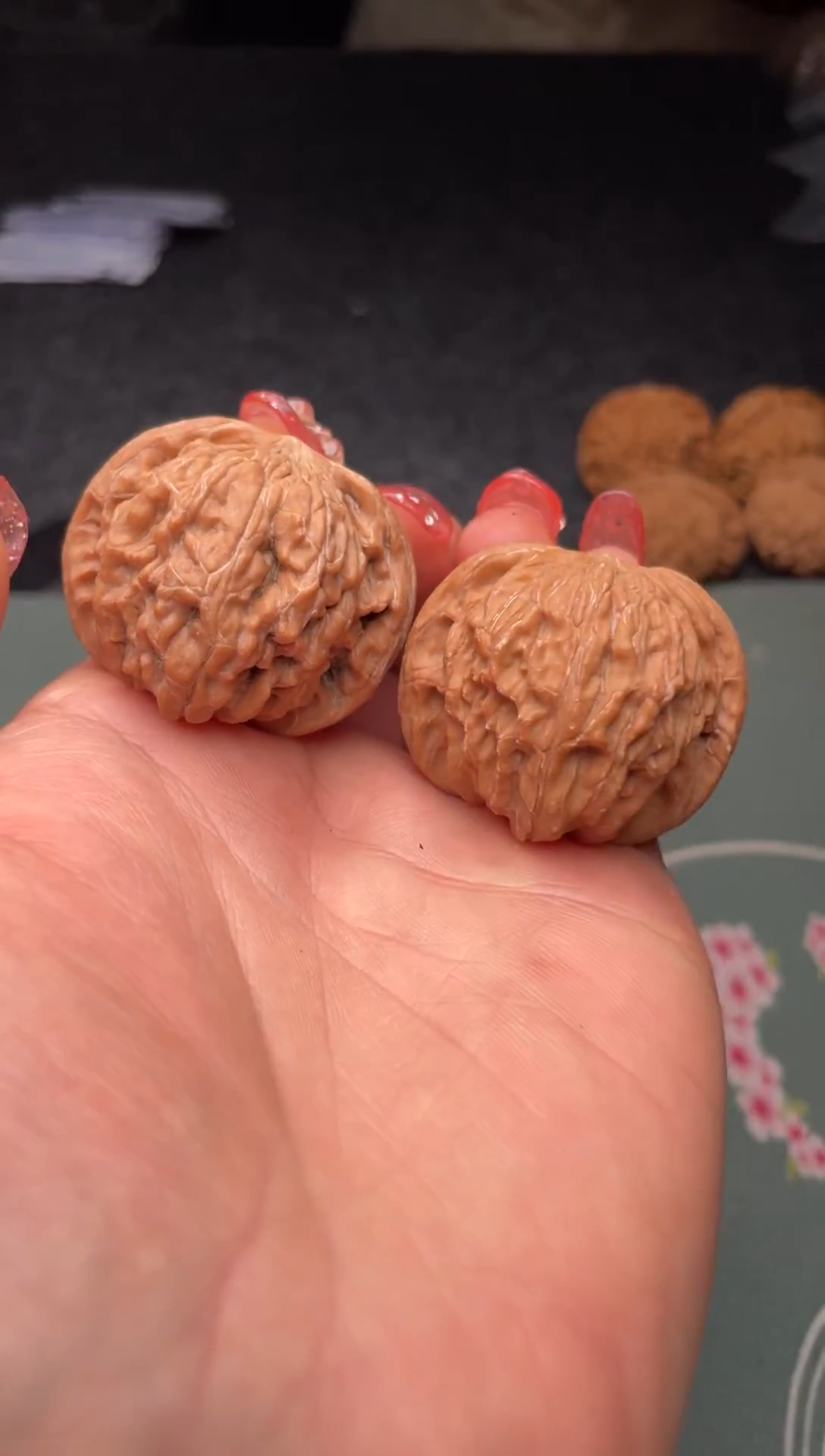 把件文玩核桃a252   磨盘 38尺