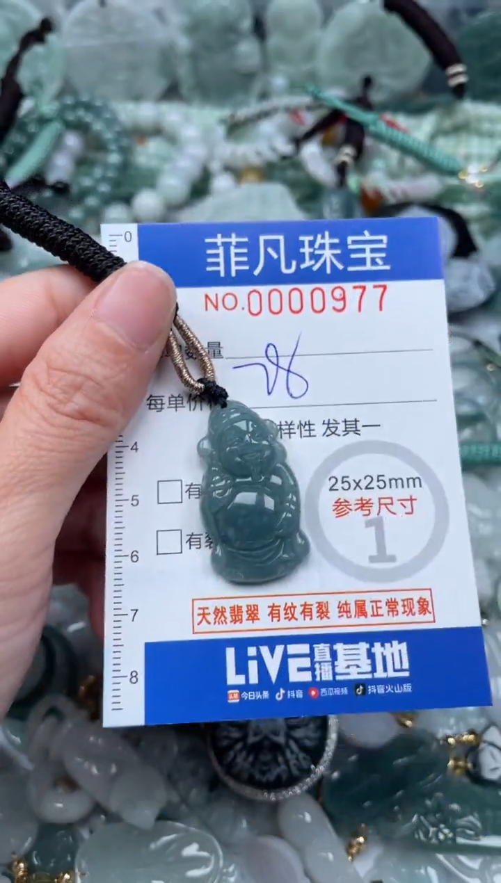 【闪购商品】翡翠颈饰未镶嵌00..0977