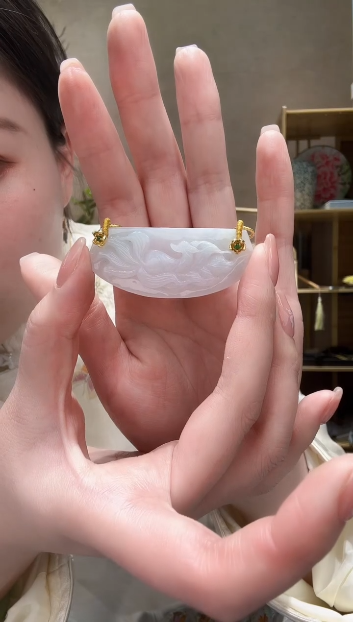 【闪购商品】翡翠颈饰未镶嵌吊坠