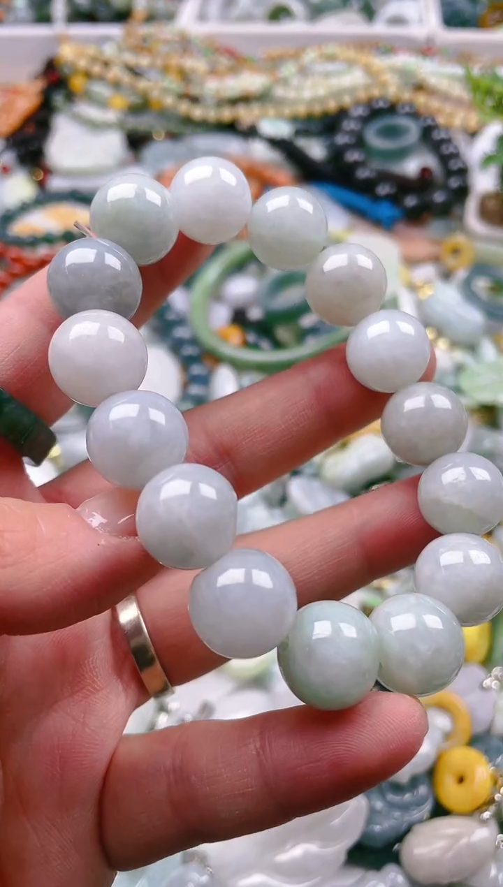 【闪购商品】翡翠颈饰未镶嵌13mm/Y/翡翠A货一图一物