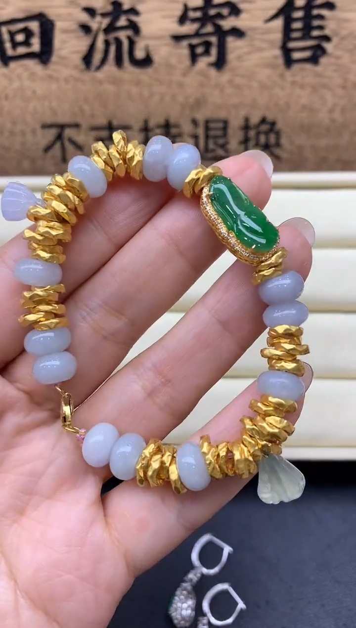 【闪购商品】翡翠手串未镶嵌408-中国好珍宝