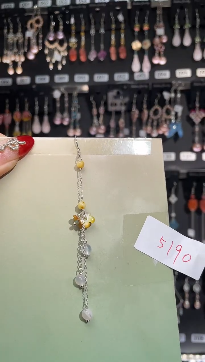 【闪购商品】紫晶耳饰银S925镶嵌喜欢拍