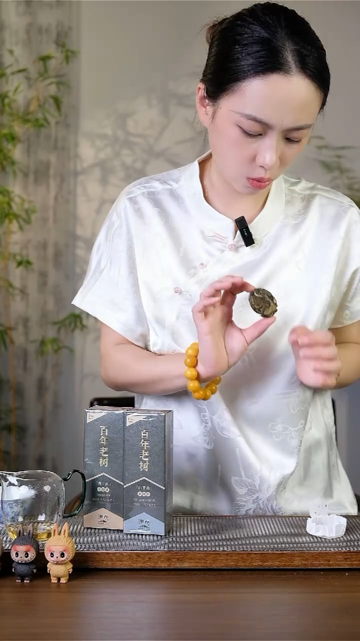 茶壶紫砂茶杯1+百年老树白茶1+生茶1
