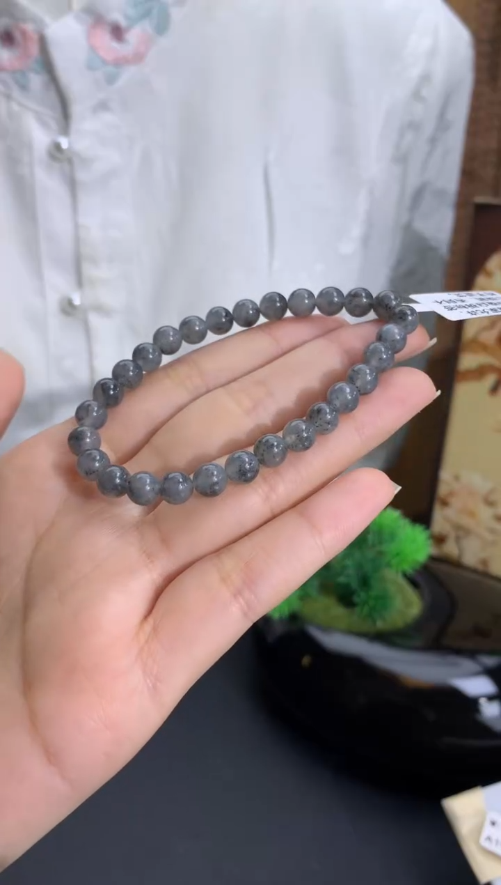 未镶嵌手链翡翠卡6.3mm