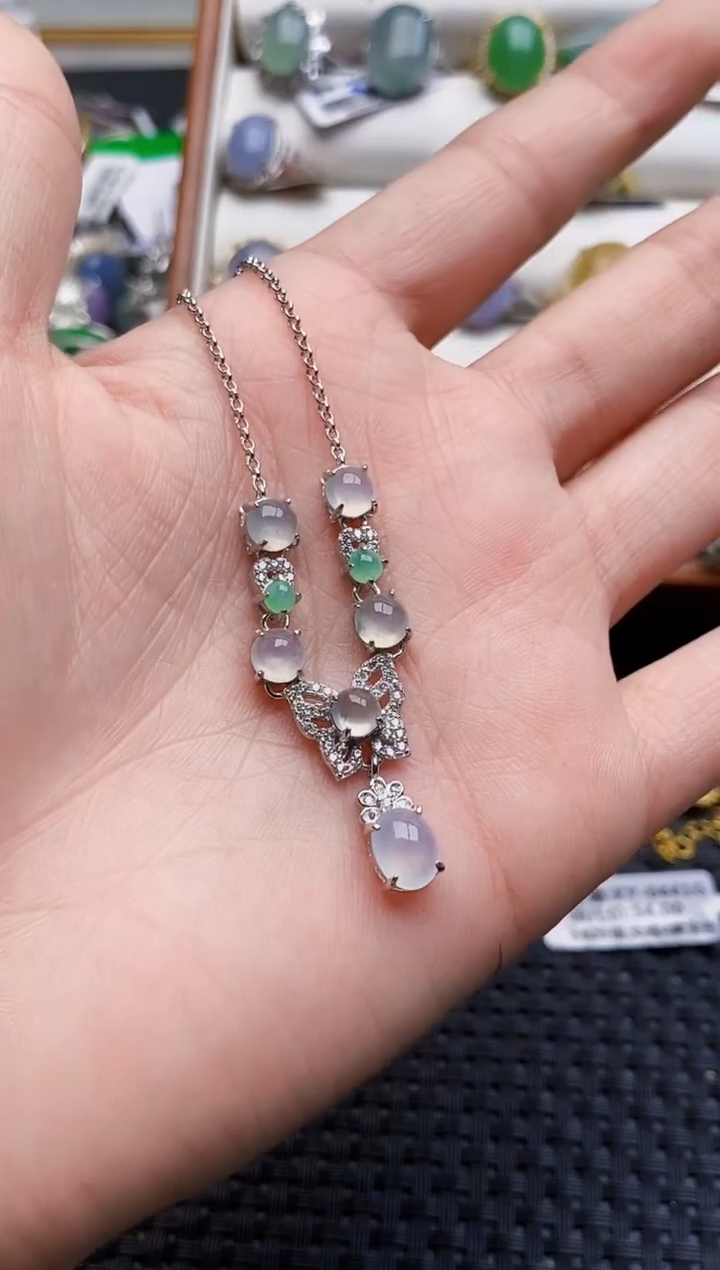 银S925镶嵌戒指翡翠2877