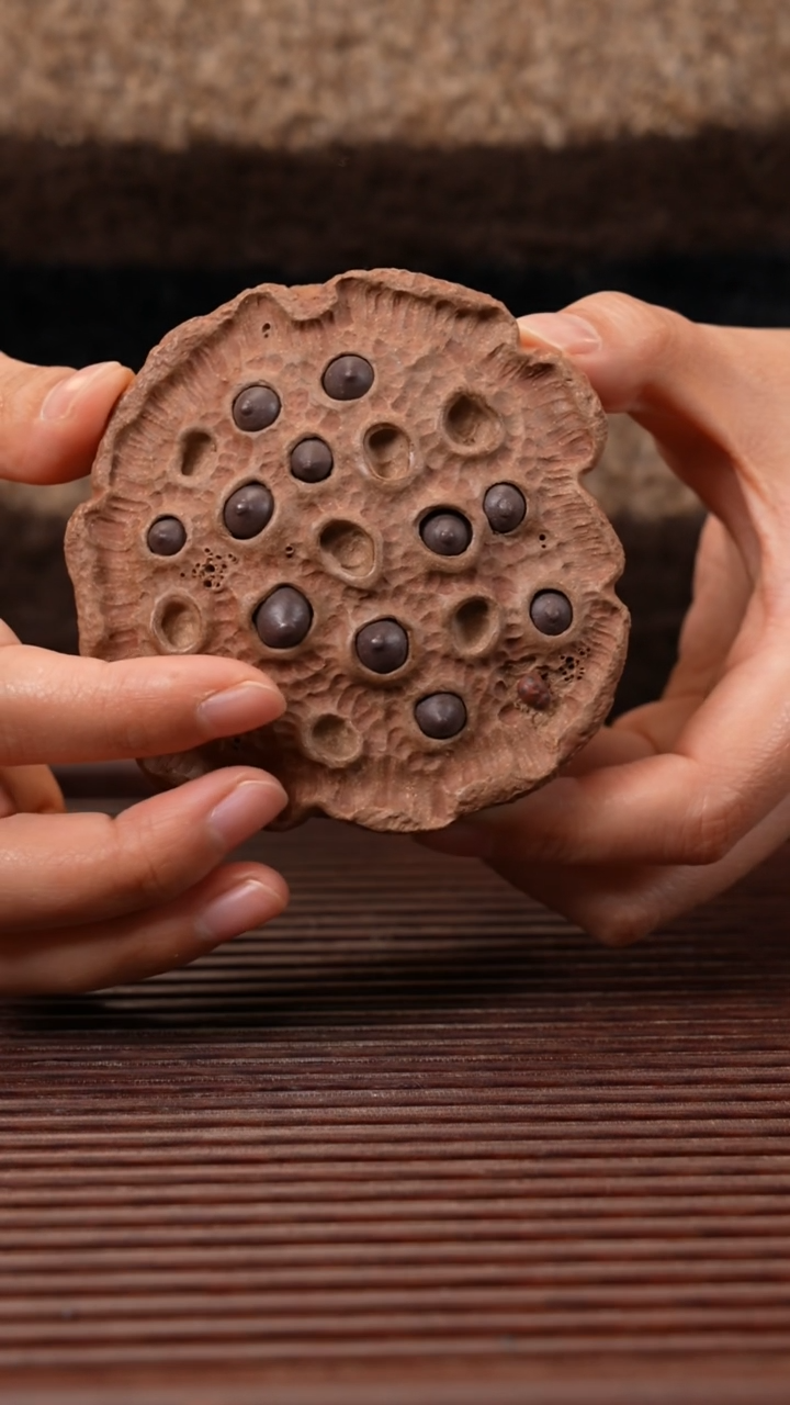 【闪购商品】紫砂茶宠紫砂莲蓬