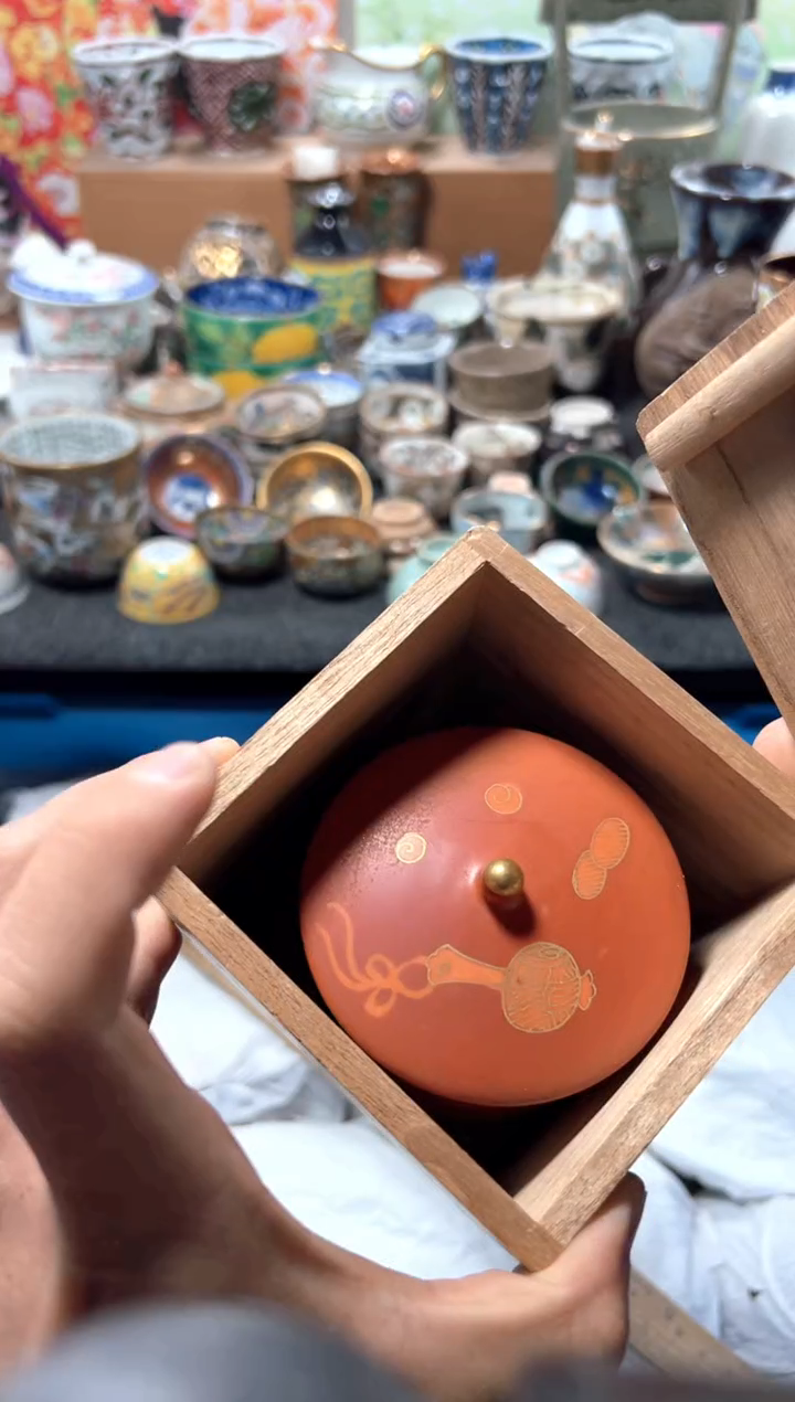 瓷片金****?夏目海外回流瓷器中古品。