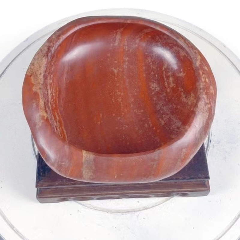 4号链接，木制烟灰缸茶洗纯手工精美摆件奇石石头新中式创意多功能