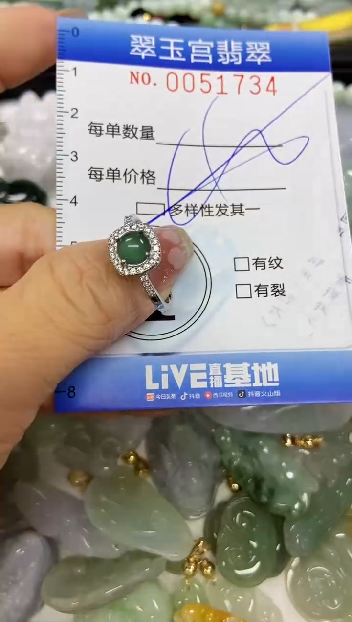 【闪购商品】翡翠颈饰未镶嵌闪购0051734多样性发其一