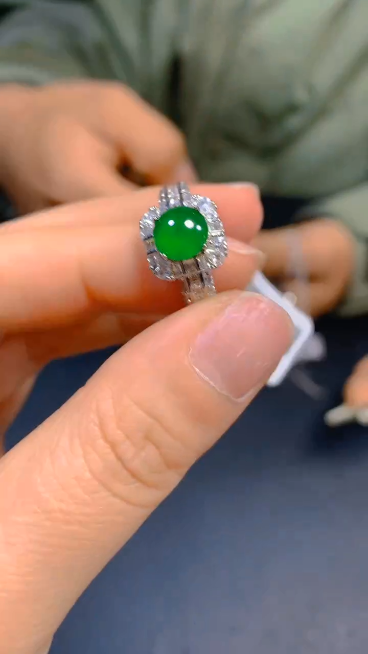 【闪购商品】翡翠戒指未镶嵌0833628376/多样性发一