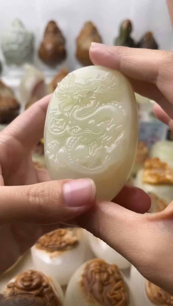 石材古青石棉纹正常不退换盘龙