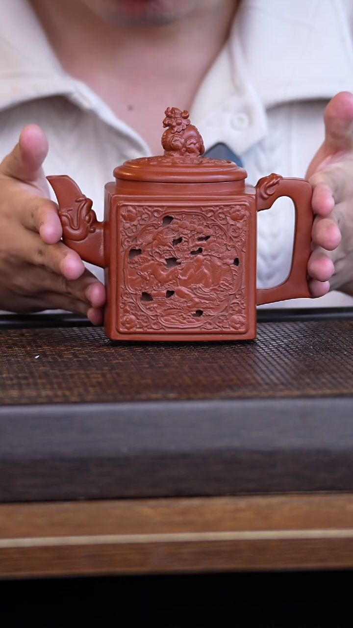 茶壶紫砂宜兴手工原矿紫砂壶001