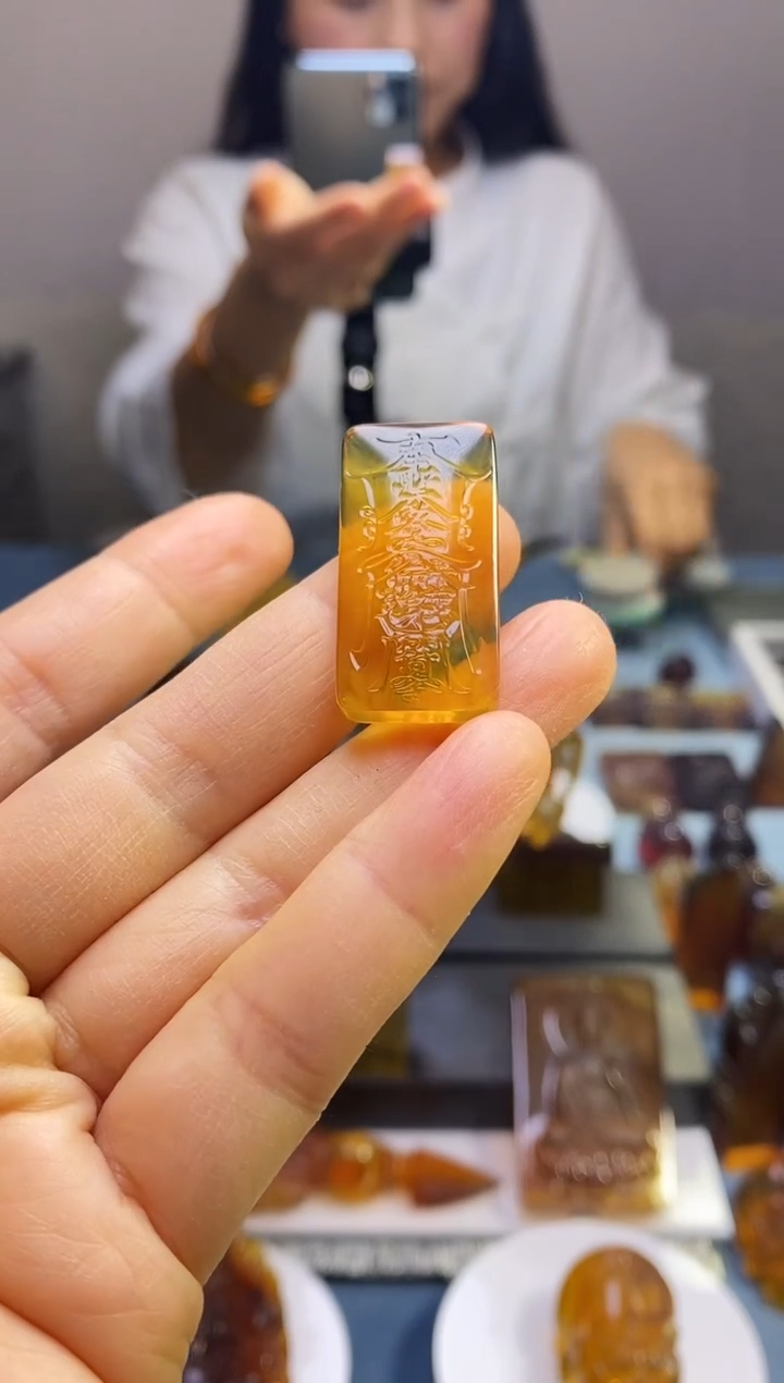 【闪购商品】琥珀颈饰未镶嵌SN8-23（护身符）