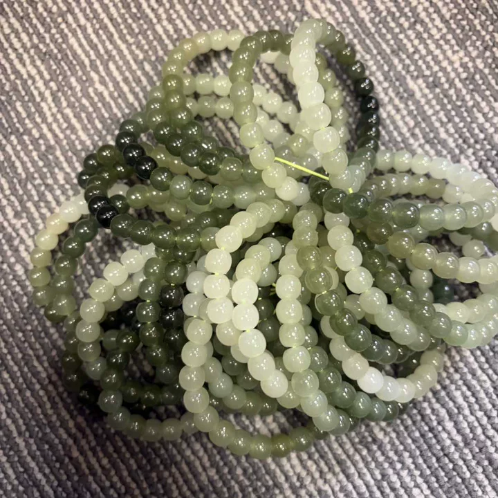 和田玉老型手串8mm+（拍一个发一个多样性发货）-593273