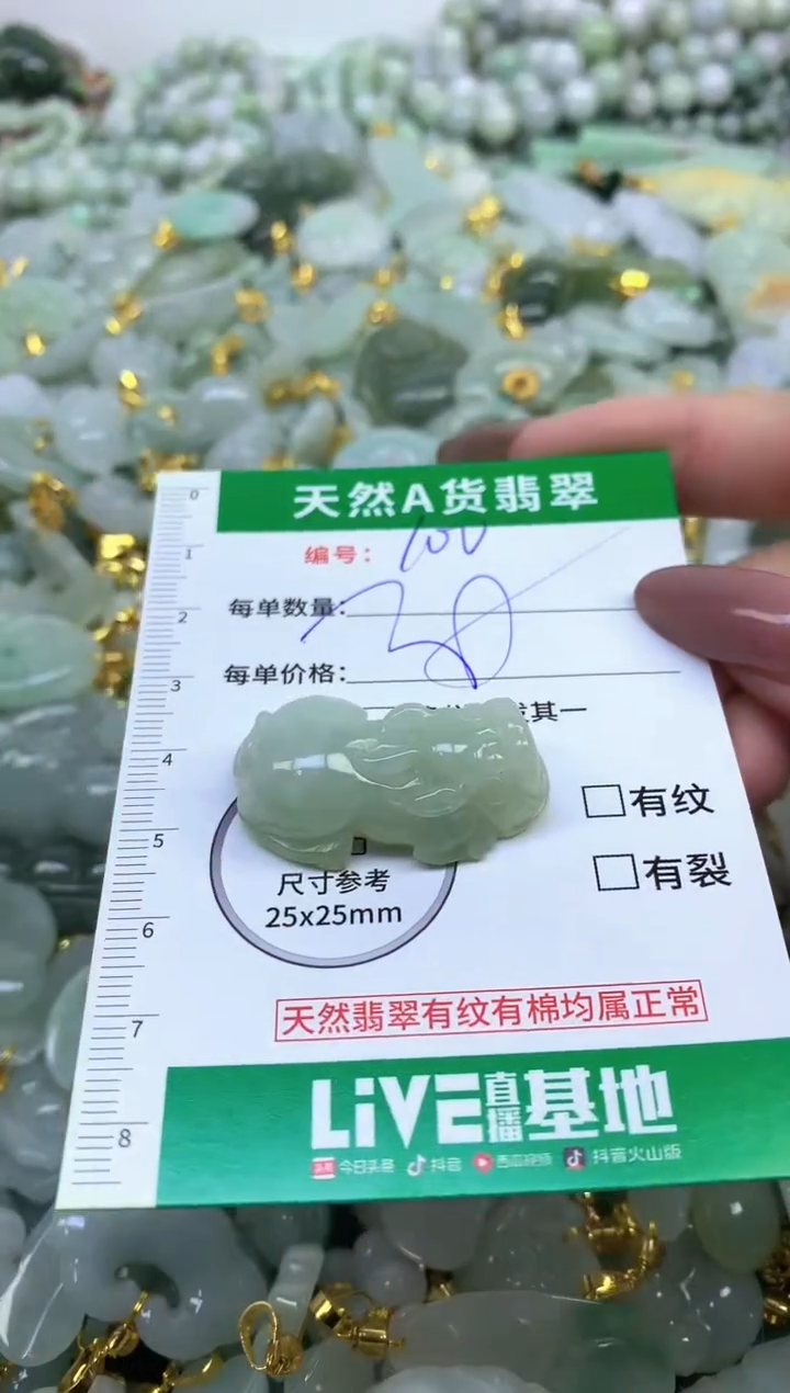 颈饰未镶嵌翡翠纯天然缅甸A货翡翠