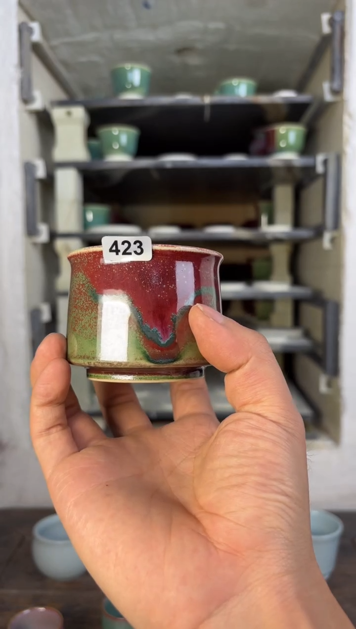 【闪购商品】摆件钧瓷窑变精品茶器