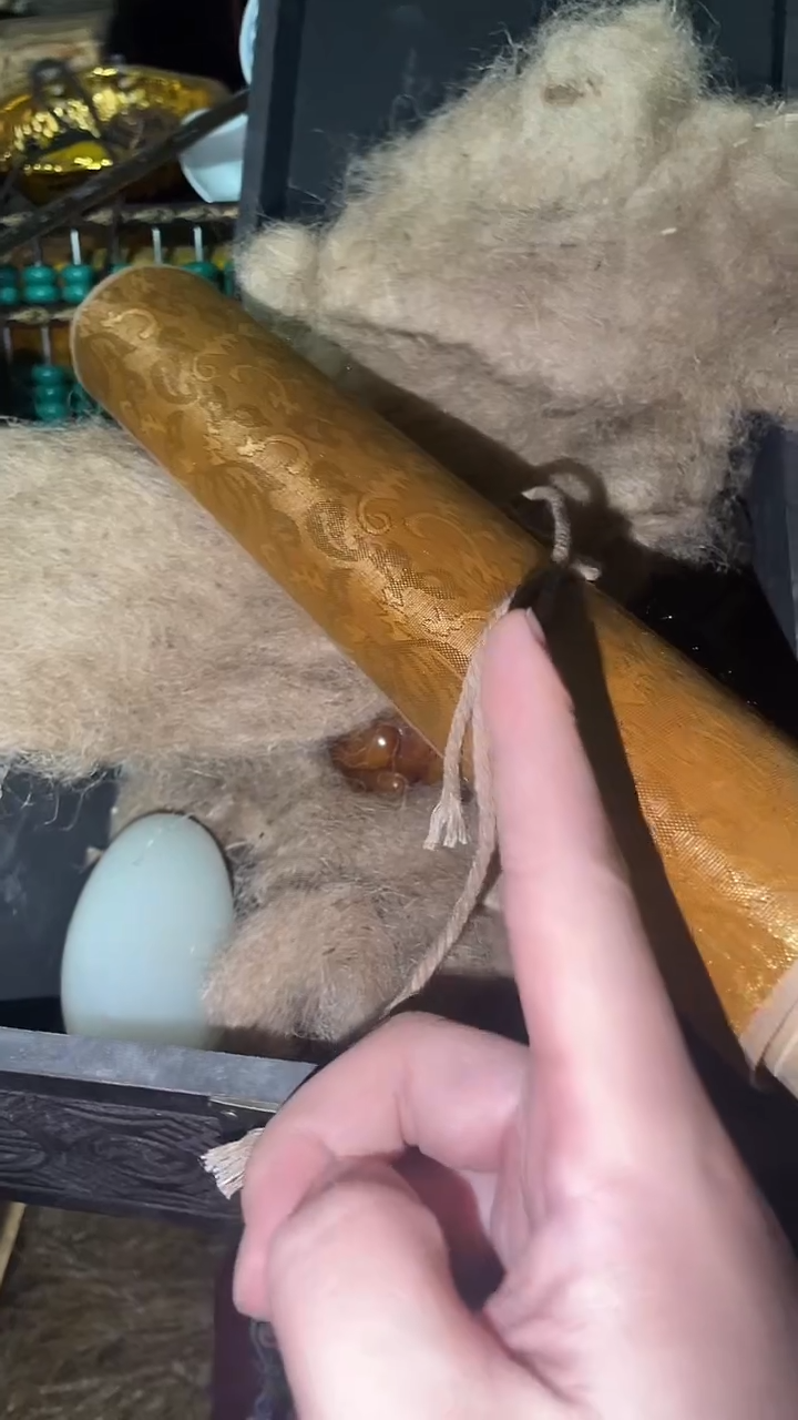 其他木木手卷多样性发其一+鸡蛋手把件     