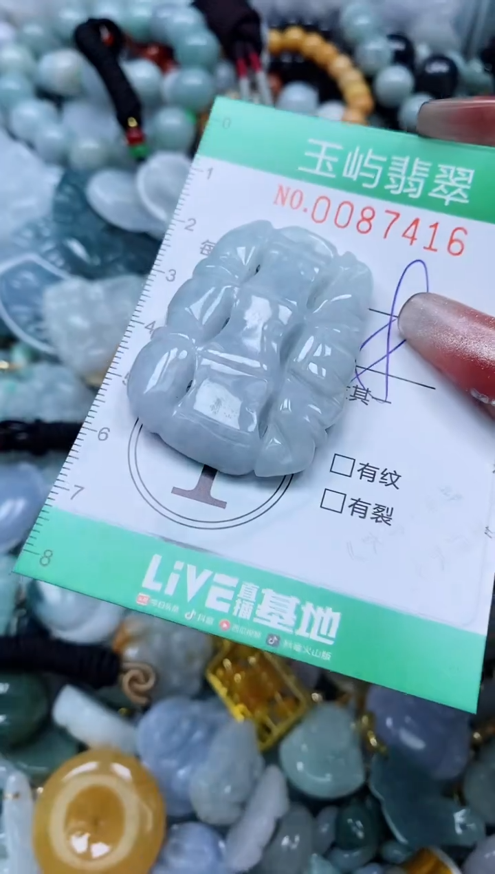 【闪购商品】翡翠颈饰未镶嵌闪购0087416