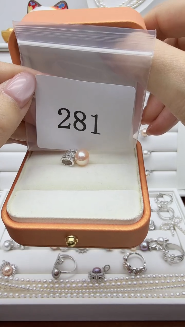 吊坠(不含链)银S925镶嵌淡水珍珠陳****o281