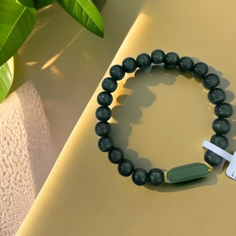 ZF9111-猫眼石单圈精品手串