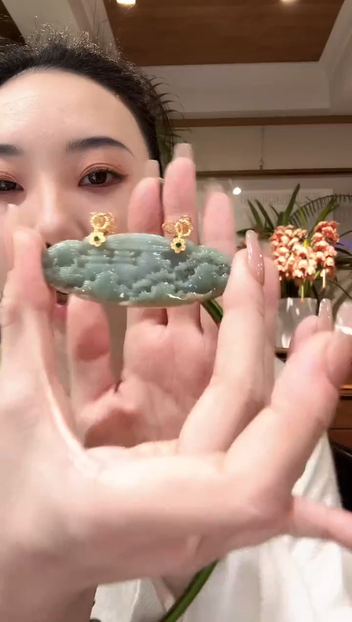 【闪购商品】翡翠颈饰未镶嵌国风