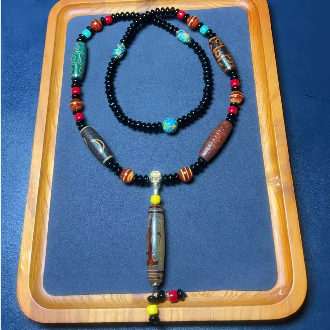 藏式经典gy吊坠项链