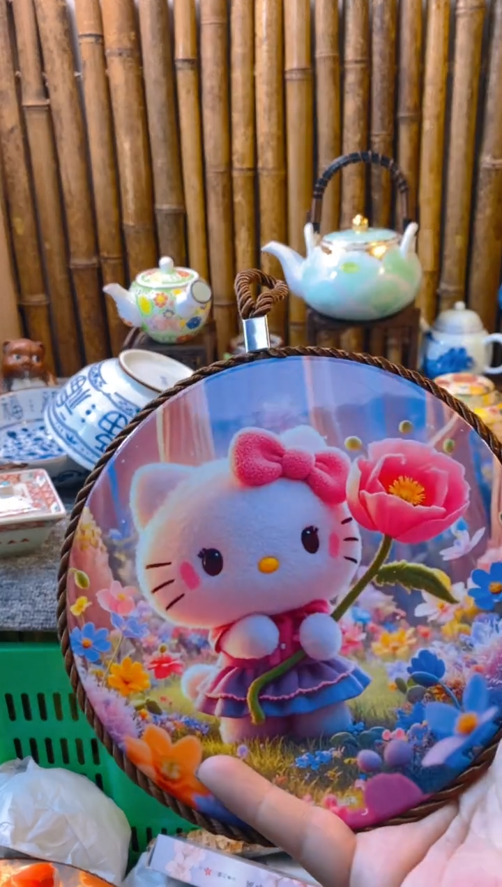 【闪购商品】瓷片开心快乐每一天呀