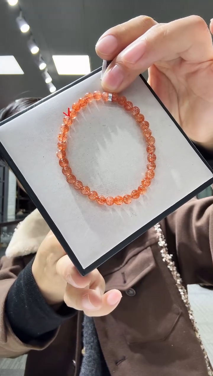 未镶嵌手链日光石优0035 约5mm