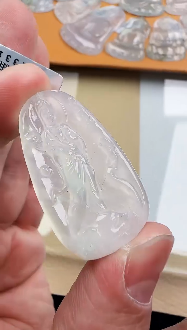 【闪购商品】翡翠颈饰未镶嵌缅甸天然翡翠