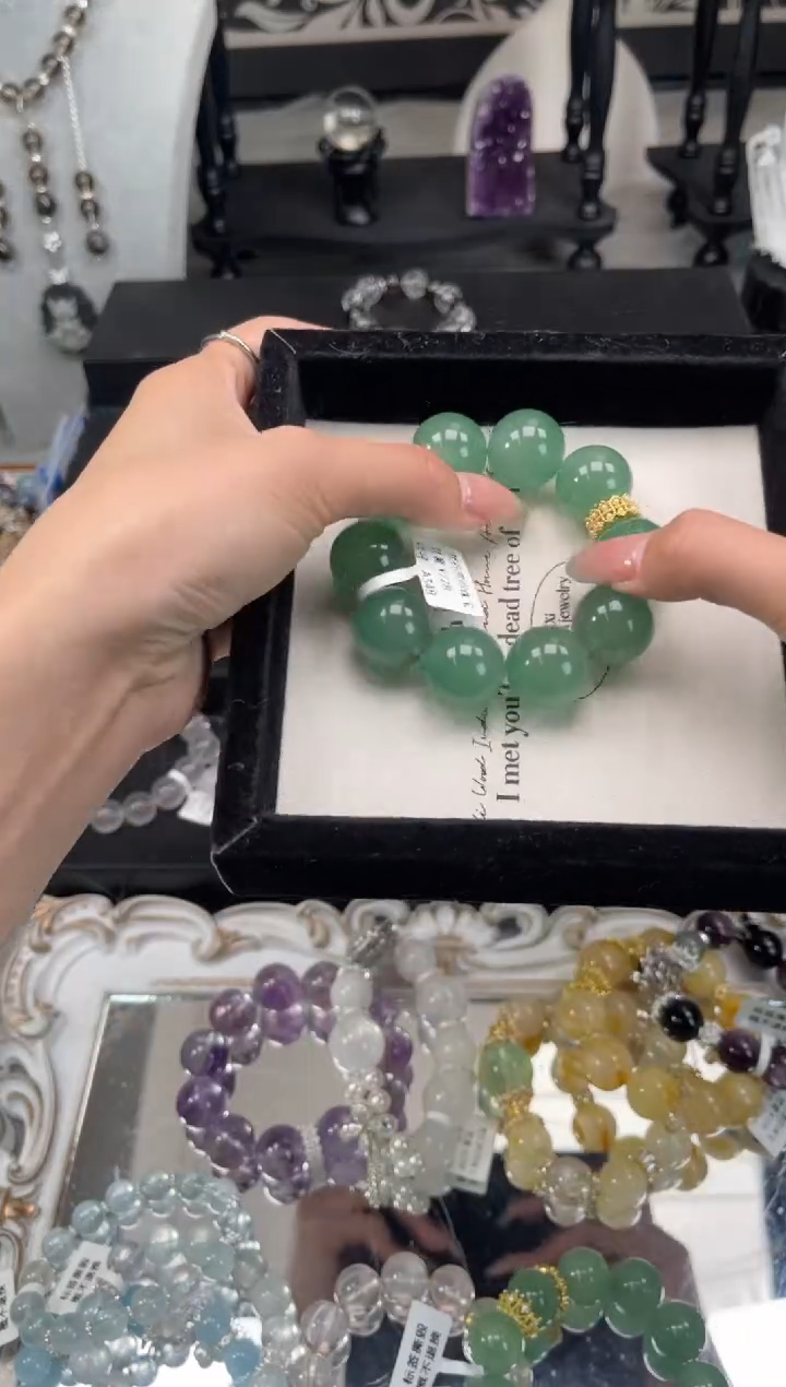 【闪购商品】烟晶手链银S925镶嵌天然水晶 多样性发货