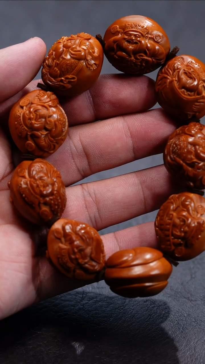 手串/手链橄榄核2.4横财神