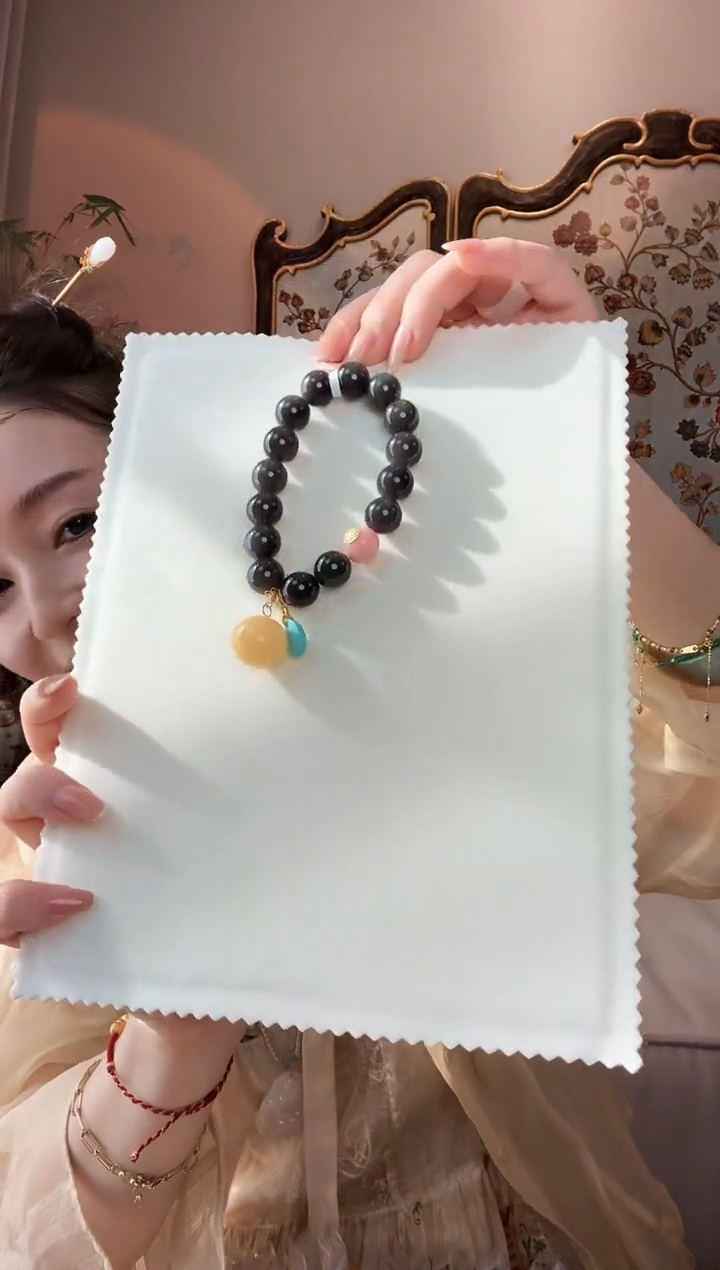 【闪购商品】和田玉手链未镶嵌和田玉蜜蜡手串