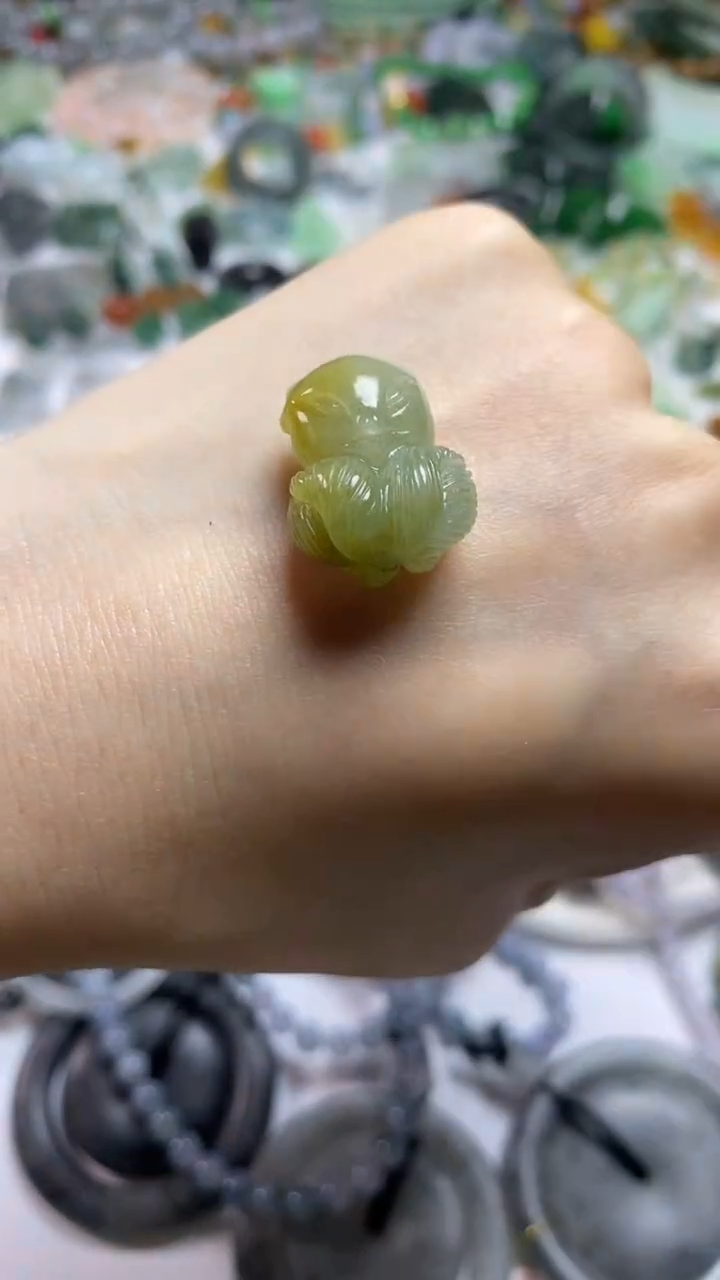 定制翡翠未镶嵌毛货定制不退不换