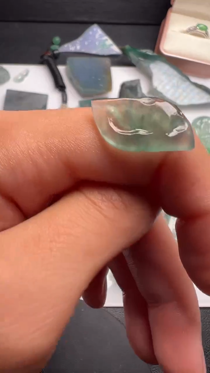 未镶嵌定制翡翠天然A货翡翠