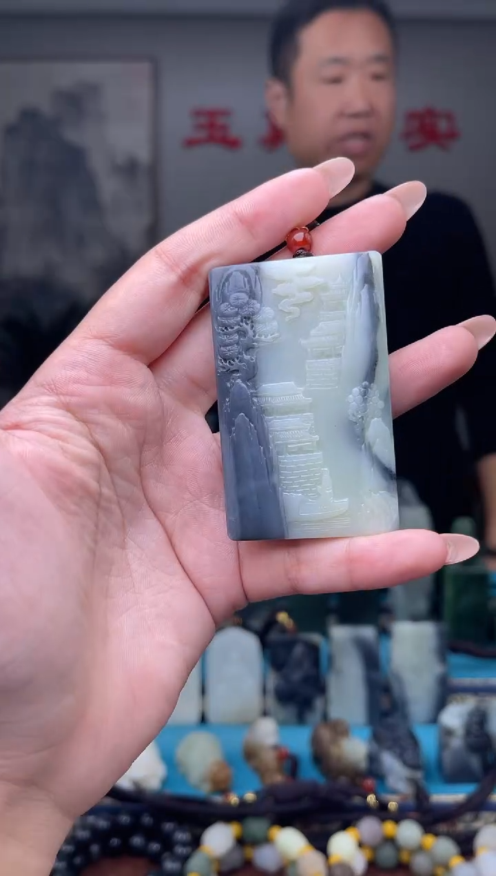 未镶嵌和田玉挂件1