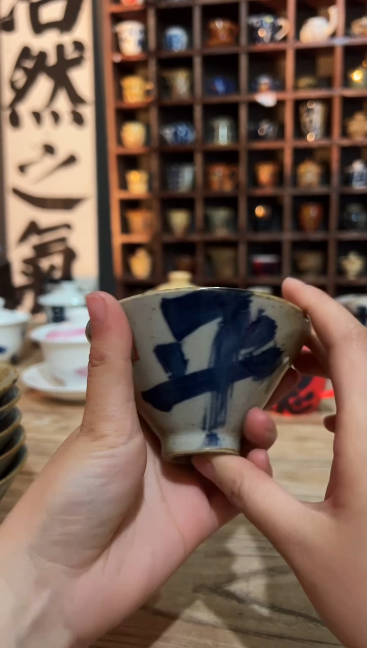 【闪购商品】观云听雨原创手绘茶具