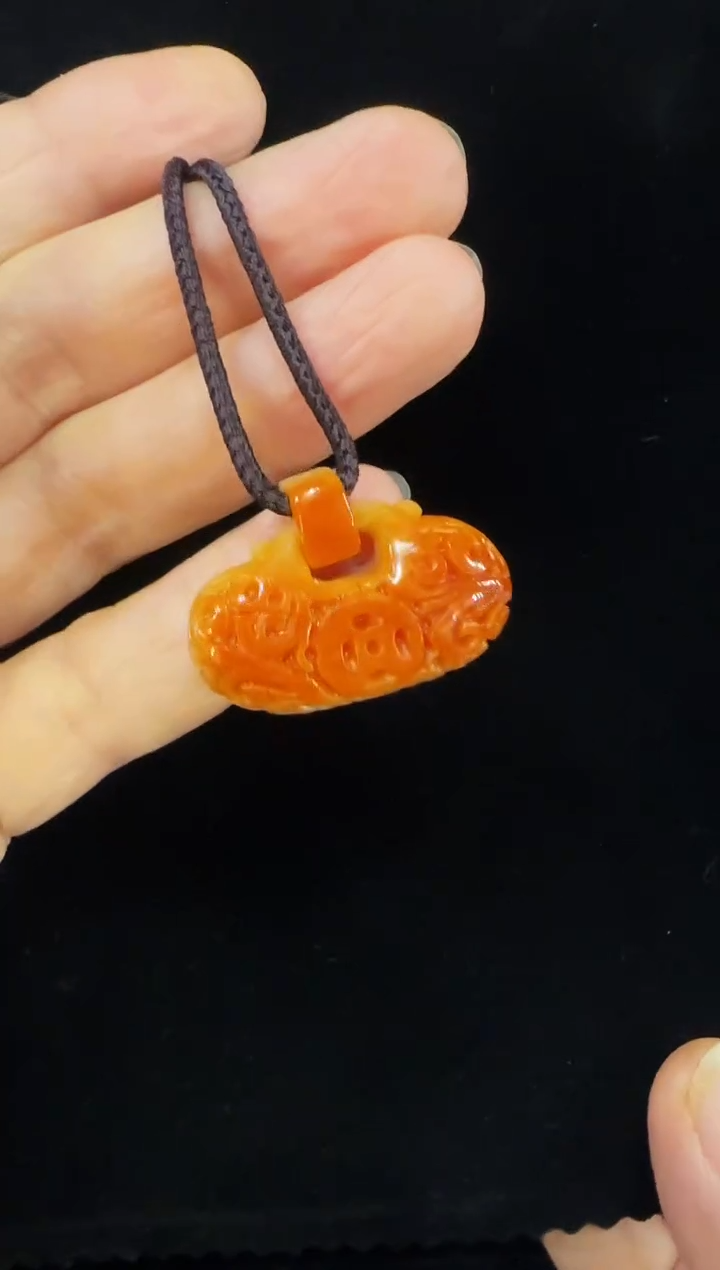 颈饰未镶嵌翡翠国风