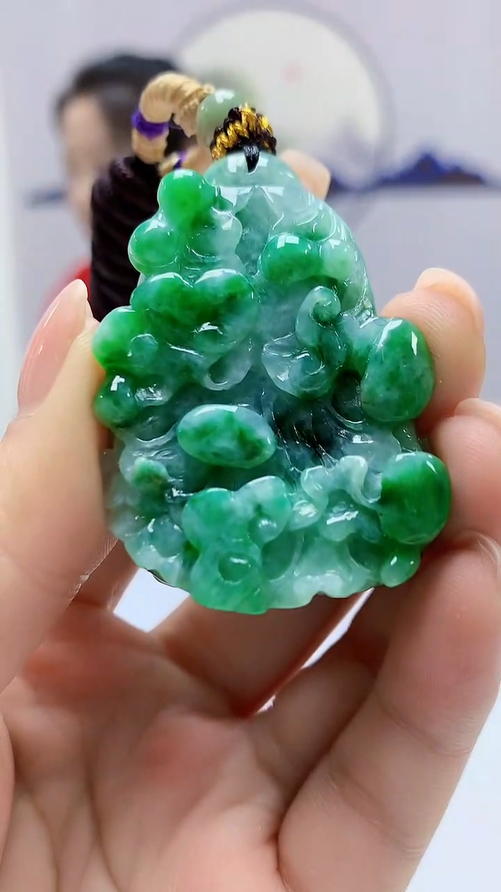 【闪购商品】定制翡翠未镶嵌4902ms-毛货118白菜