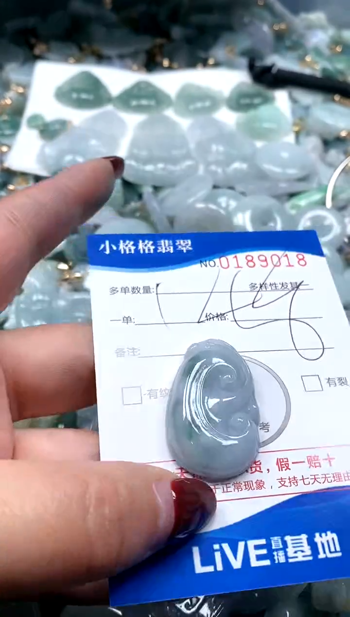 【闪购商品】翡翠颈饰未镶嵌闪购商品0189018