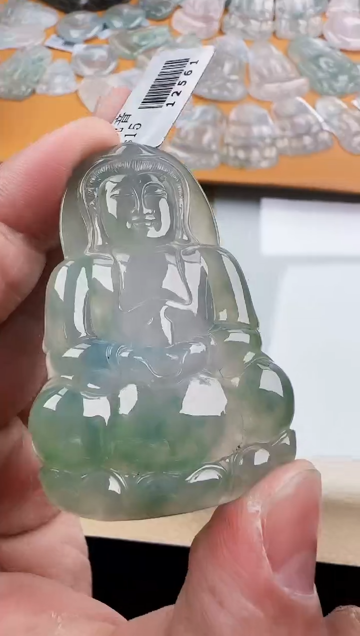 【闪购商品】翡翠颈饰未镶嵌缅甸天然翡翠