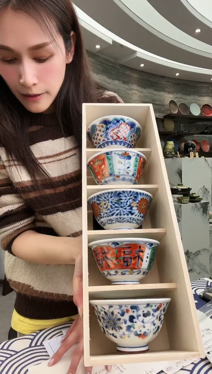 【闪购商品】瓷才会蓝凛堂11.5cm米饭碗5支